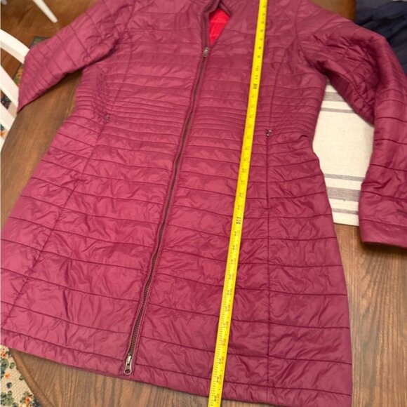 Patagonia Women's  Burgundy Maroon Parka Jacket Coat size XL - Picture 10 of 11